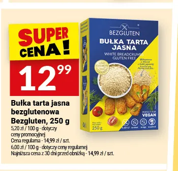 Bułka tarta jasna bezglutenowa Bezgluten promocja w Twój Market