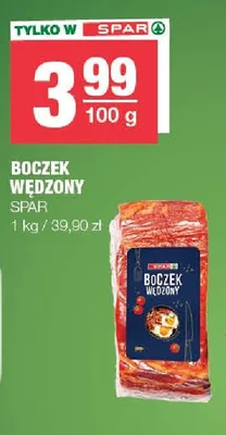 Boczek wędzony SPAR promocja w SPAR