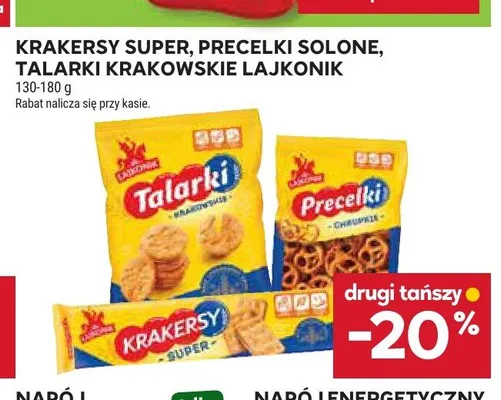 Precelki Solone Lajkonik promocja w Stokrotka