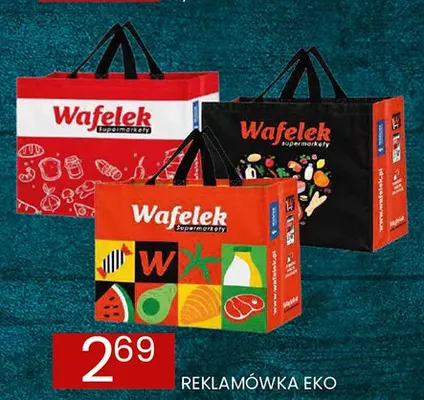 Reklamówka eko Wafelek promocja w Wafelek