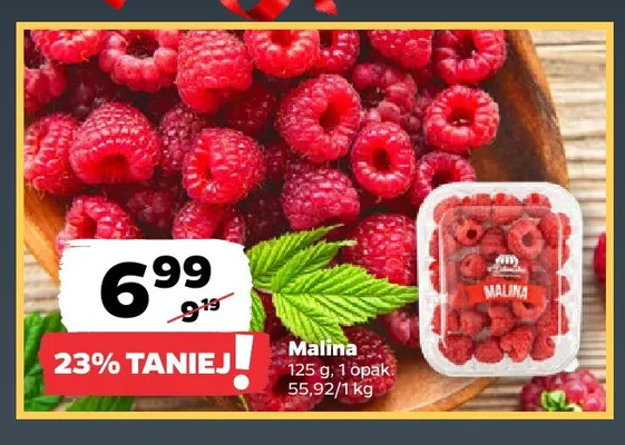 Malina promocja w Netto