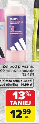 Żel pod prysznic Adidas Skin Rescue promocja w Carrefour