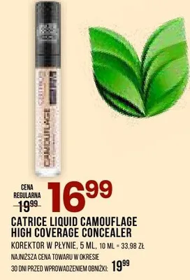 Korektor w płynie liquid camouflage high coverage concealer promocja w Drogerie Natura