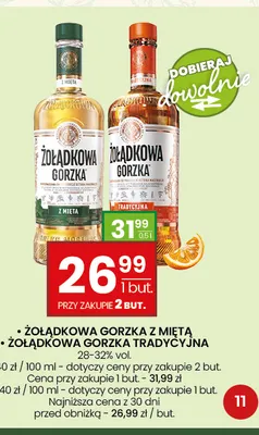 Likier Żołądkowa Gorzka tradycyjna promocja w Twój Market