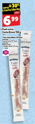 Fuet extra Costa Brava promocja w TOPAZ