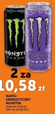 Napój energetyczny Monster Ultra Violet promocja w Euro Sklep