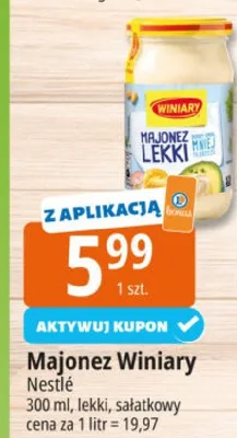 Majonez lekki promocja w Leclerc