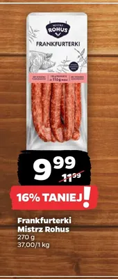 Frankfurterki Mistrz Rohus promocja w Netto