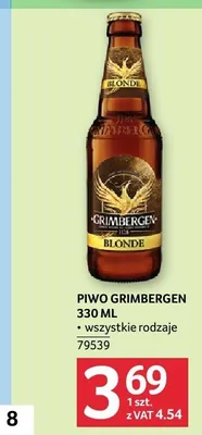 Piwo Grimbergen Blonde promocja w Selgros