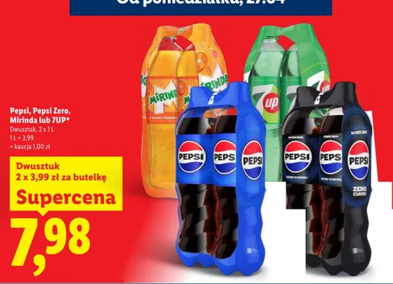 Napój Pepsi promocja w Lidl