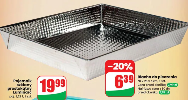 Blacha do pieczenia promocja w Dino