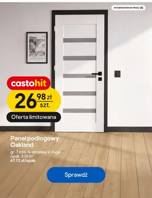 Panel podłogowy Oakland promocja w Castorama