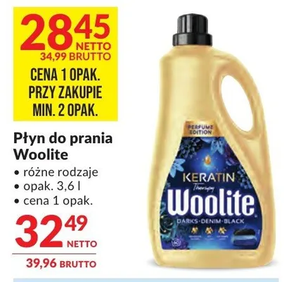 Płyn do prania Woolite promocja w Makro