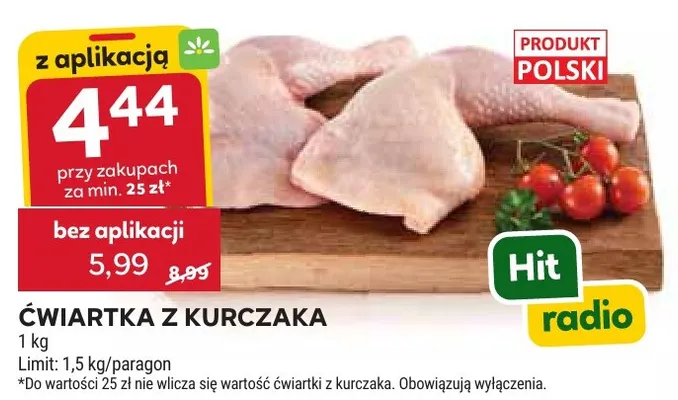 Ćwiartka z kurczaka promocja w Stokrotka