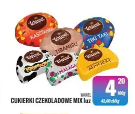 Cukierki czekoladowe mix Wawel promocja w Tomi Markt