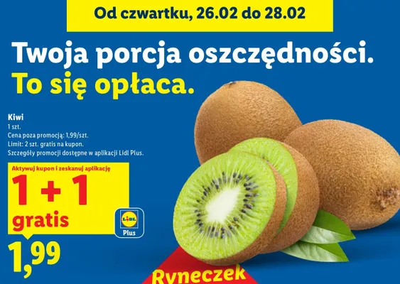 Kiwi promocja w Lidl