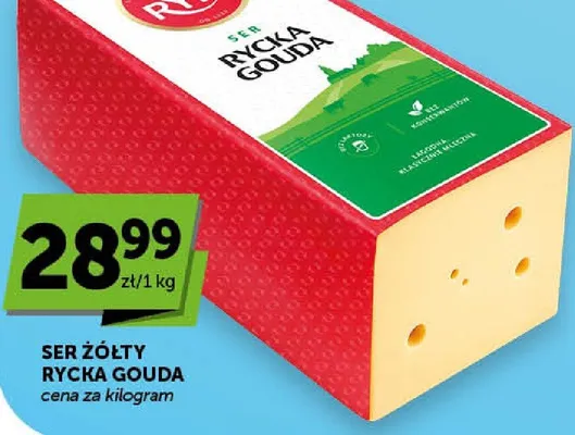 Ser żółty rycka gouda promocja w ABC