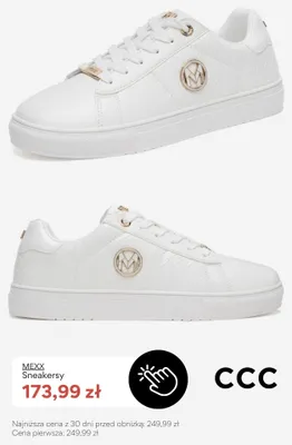Sneakersy Mexx promocja w CCC