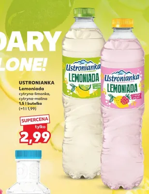 Lemoniada Ustronianka cytryna-limonka promocja w Kaufland