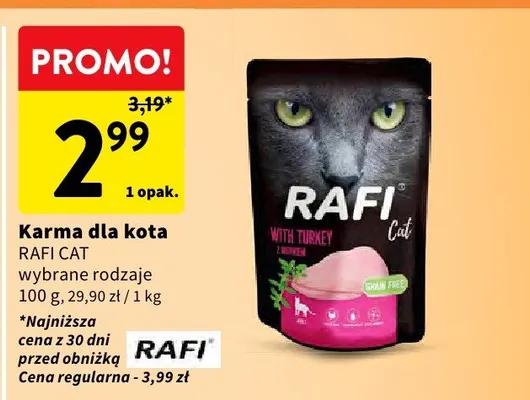 Karma dla kota promocja w Intermarche