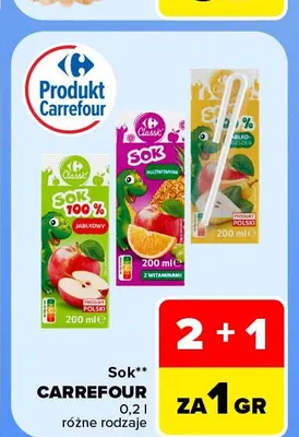 Sok Carrefour promocja w Carrefour Market