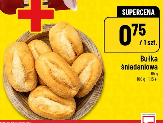 Bułka śniadaniowa promocja w POLOmarket