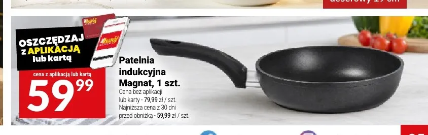 Patelnia indukcyjna Magnat promocja w Twój Market