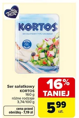 Ser sałatkowy promocja w Carrefour Market