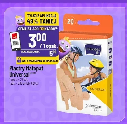Plastry Matopat Universal promocja w POLOmarket