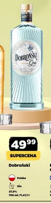 Gin Dobroński promocja w Netto