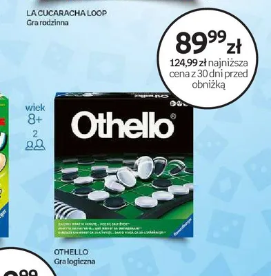 Gra logiczna Ravensburger Othello promocja w Empik