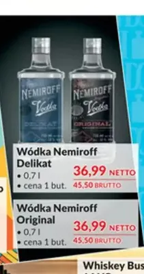 Wódka Nemiroff Delikat promocja w Makro