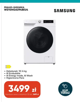 Pralko-suszarka Samsung promocja w Max Elektro