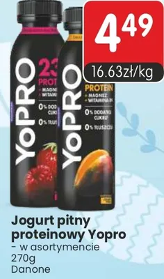 Jogurt pitny proteinowy Yopro - w asortymencie promocja w Market Point