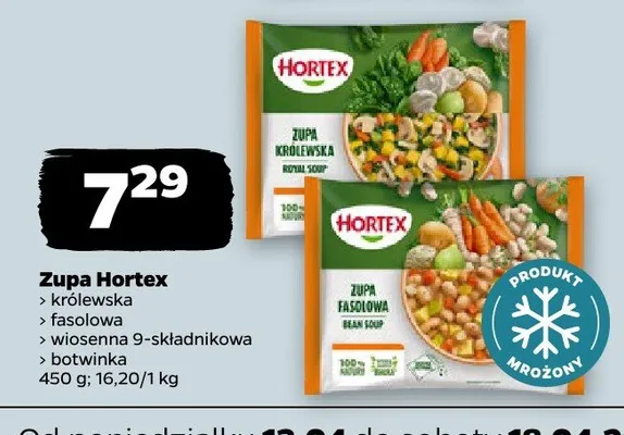 Zupa Hortex królewska promocja w Netto