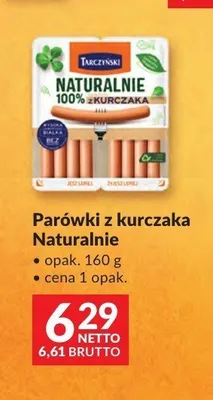 Parówki z kurczaka Naturalnie Tarczyński promocja w Makro