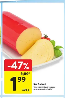Ser Salami promocja w Intermarche
