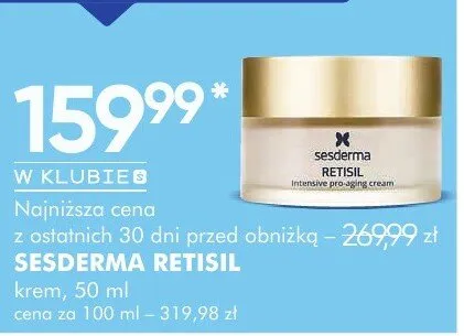 Krem Retisil Sesderma promocja w Super-Pharm