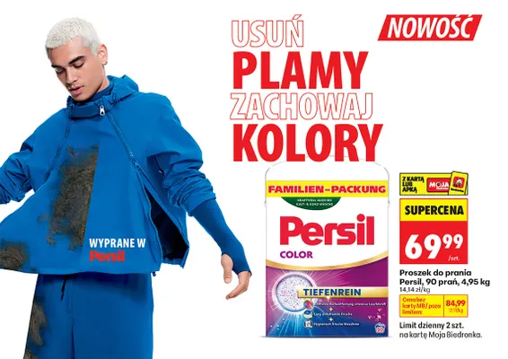 Proszek do prania Persil Color promocja w Biedronka