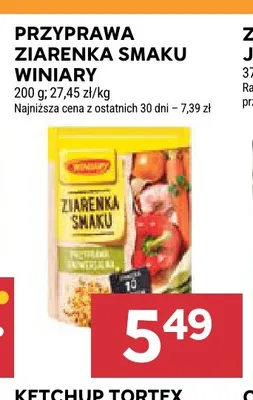 Przyprawa Ziarenka Smaku Winiary promocja w Stokrotka