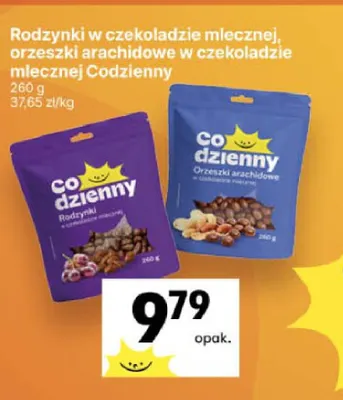 Orzeszki arachidowe w czekoladzie mlecznej Codzienny promocja w Delikatesy Centrum