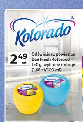 Odświeżacz powietrza Deo Fresh Kolorado promocja w Auchan