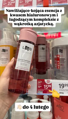 Esencja tonizująca nawilżająco-kojąca 100% Centella B12 promocja w Rossmann