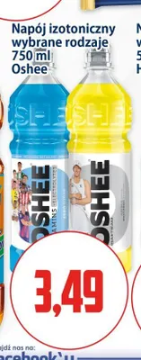 Napój izotoniczny Oshee Multifruit promocja w Kupiec