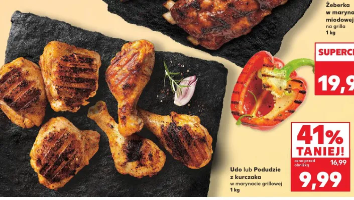 Kurczak w marynacie grillowej promocja w Kaufland