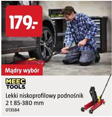 Lekki niskoprofilowy podnośnik 2 t 85-380 mm promocja w Jula