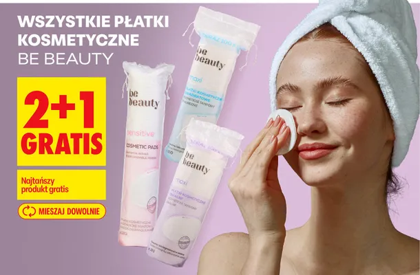 Płatki kosmetyczne Be Beauty maxi promocja w Biedronka
