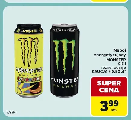 Napój energetyzujący Monster The Doctor promocja w Carrefour Express