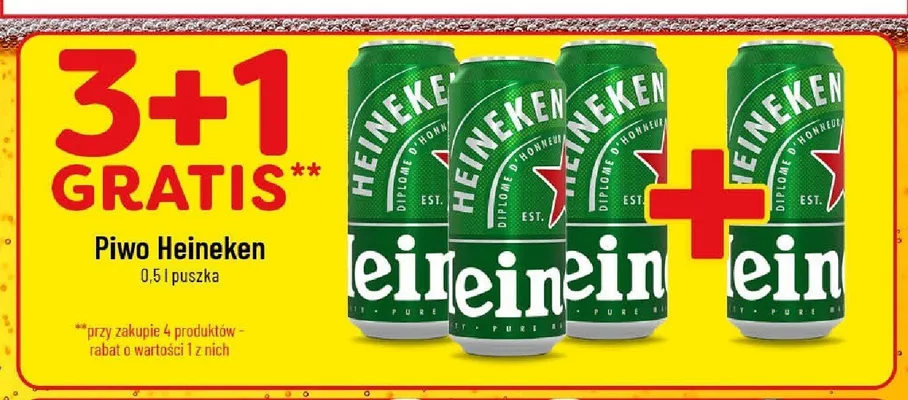Piwo Heineken promocja w POLOmarket