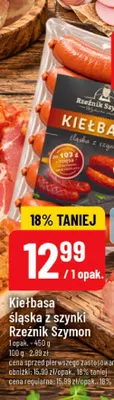 Kiełbasa śląska z szynki Rzeźnik Szymon promocja w POLOmarket